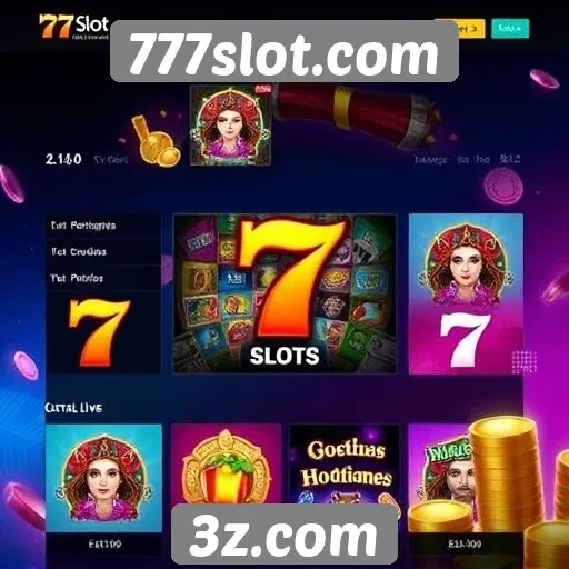 Facilidade de navegação no site 777slot